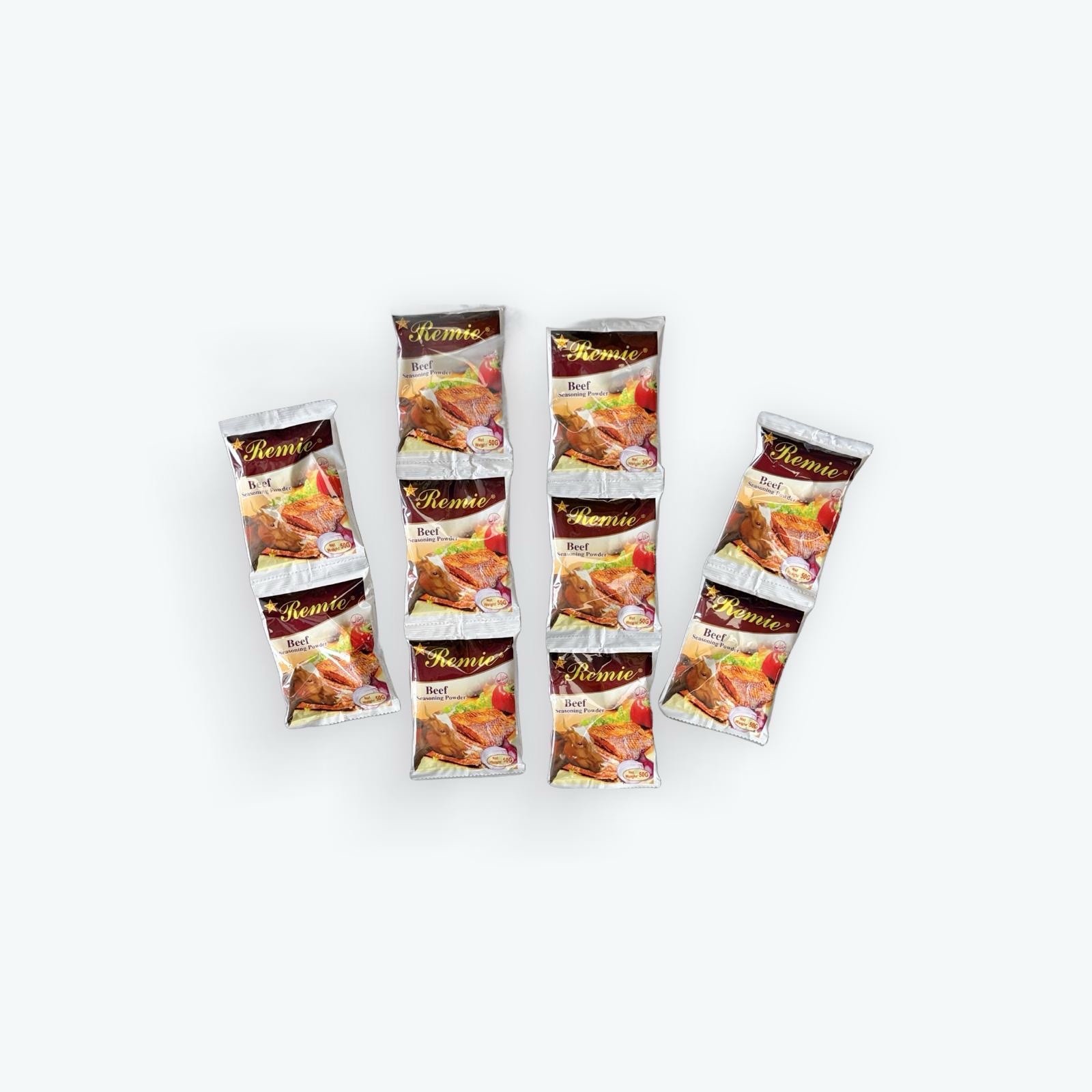Remie Beef Seasoning Powder 10 Packs 50g