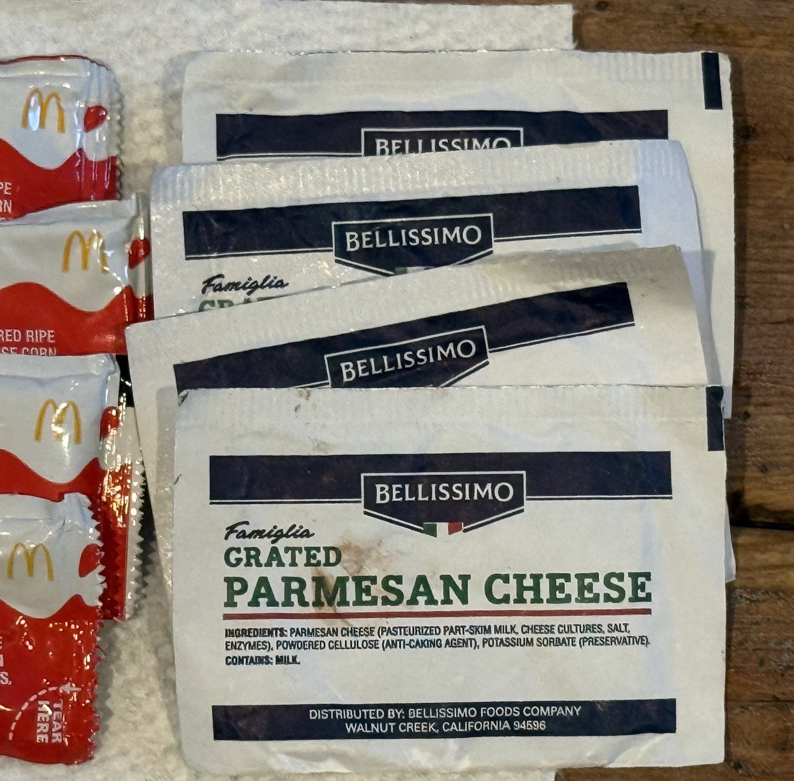 Large LOT of FAST FOOD CONDIMENT Packs: Chinese/Italian/Mexican/American