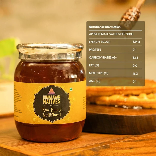 Himalayan Natives Multifloral Raw Honey 700gm