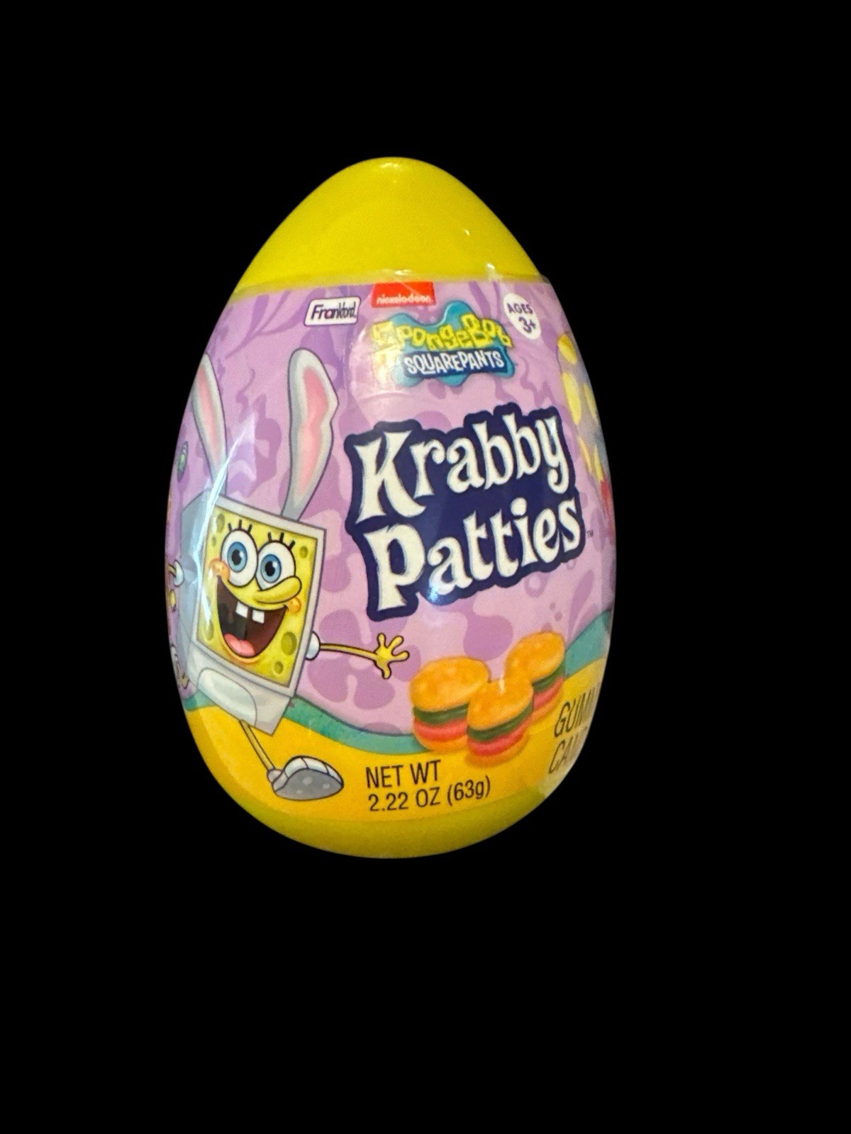 SPONGEBOB SQUARE PANTS KRABBY PATTIES gummy Candy Exp 10/26