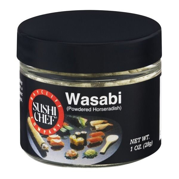 Sushi Chef Wasabi (Powdered Horseradish), 1 Oz Glass Jars (Pack of 5)