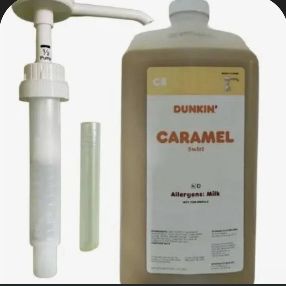 Dunkin Caramel Syrup