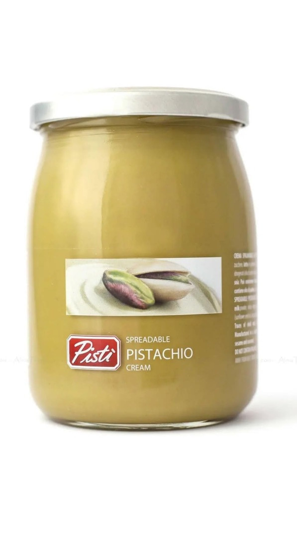 Pisti Cream of Pistachio from Sicily 21.2oz 600g Artisanal Italian Nut Spread