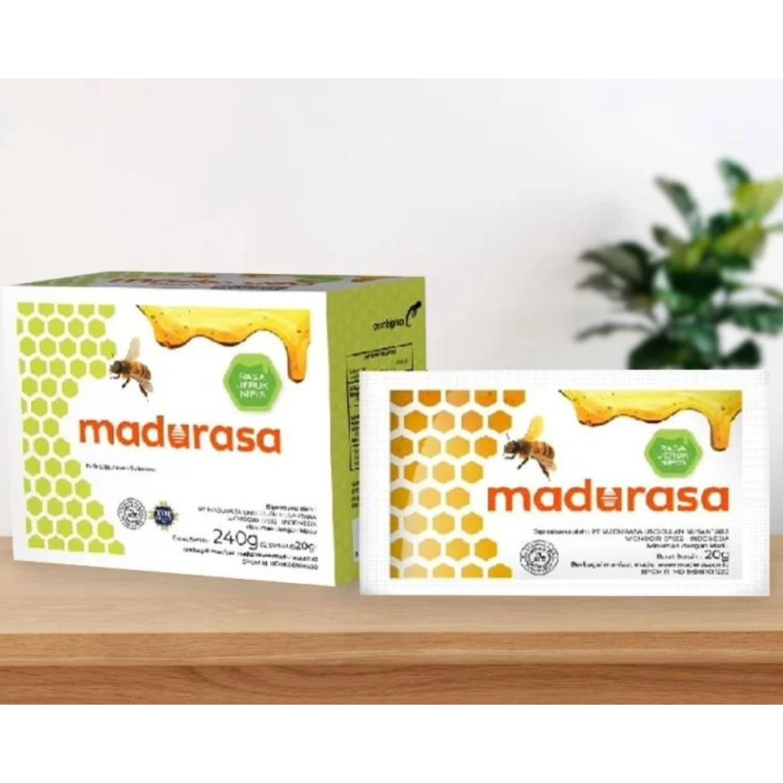 Madurasa Lime Honey I Sachets 12 Pack I Natural Energy Immune Support – 12 x 20g