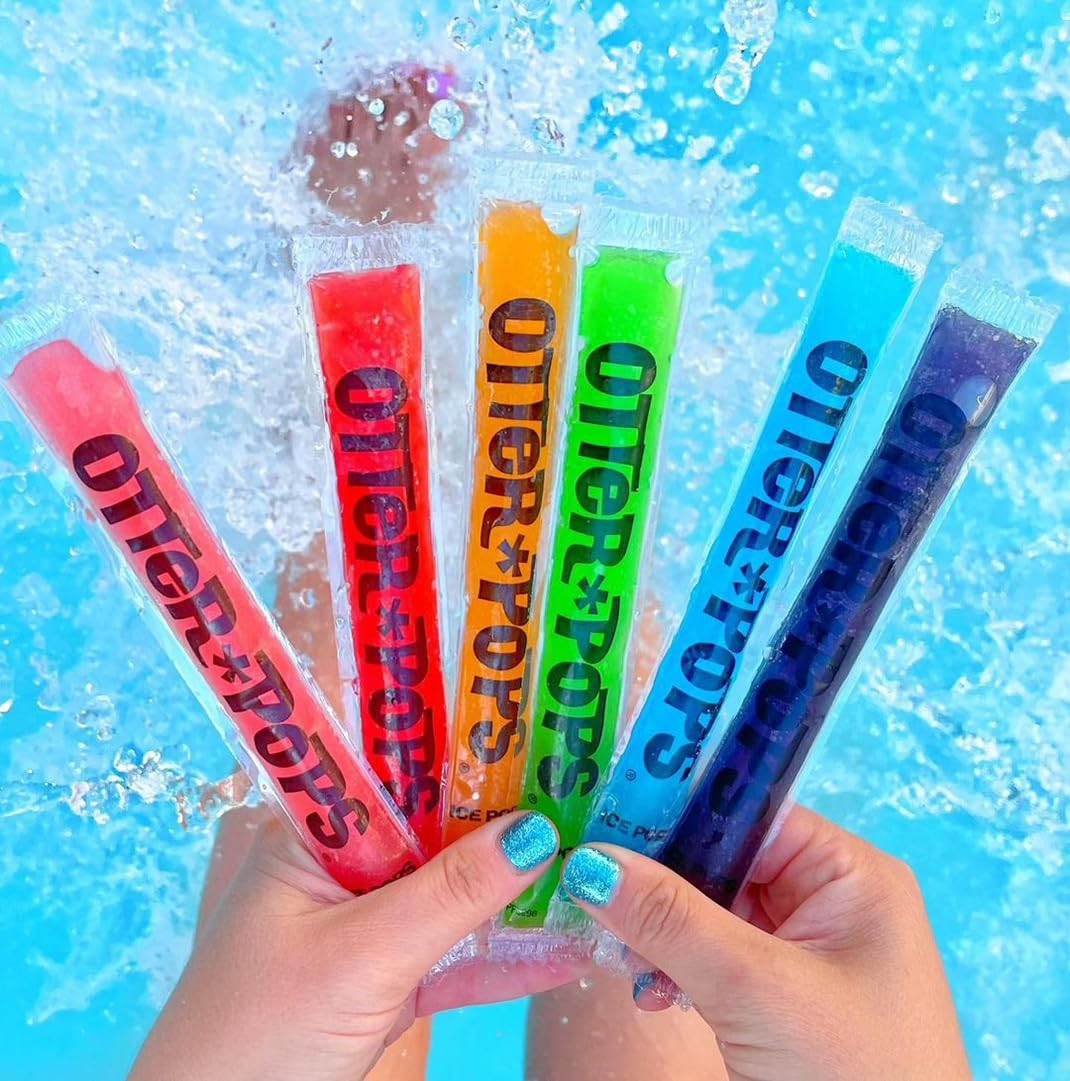 Otter Pops, Original Assorted Freezer Pops, 1Oz Freeze Pops in Six Zippy Flavors