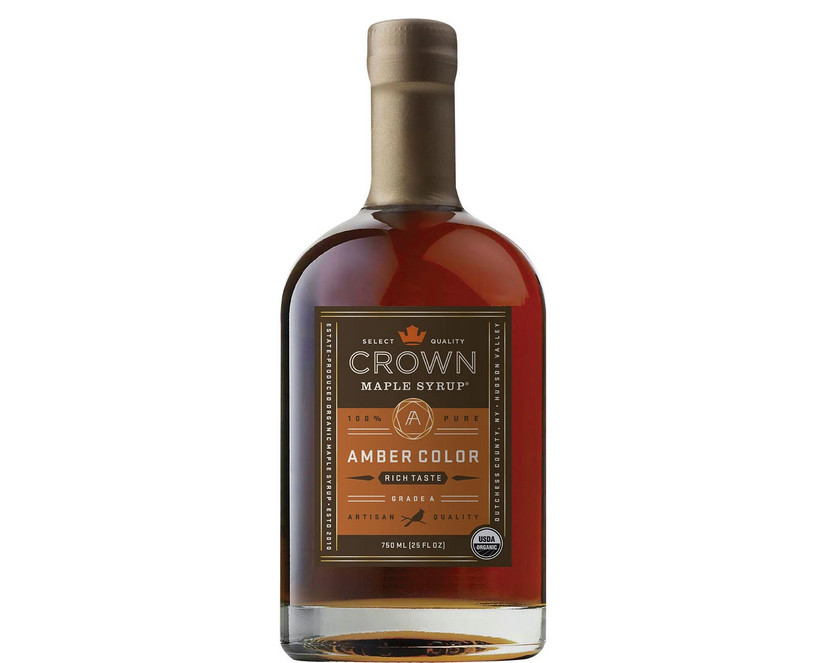 Crown Maple Organic Maple Syrup, 25 fl oz.