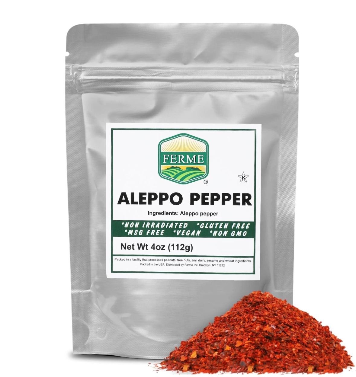 Premium Crushed Aleppo Pepper Flakes 4 oz