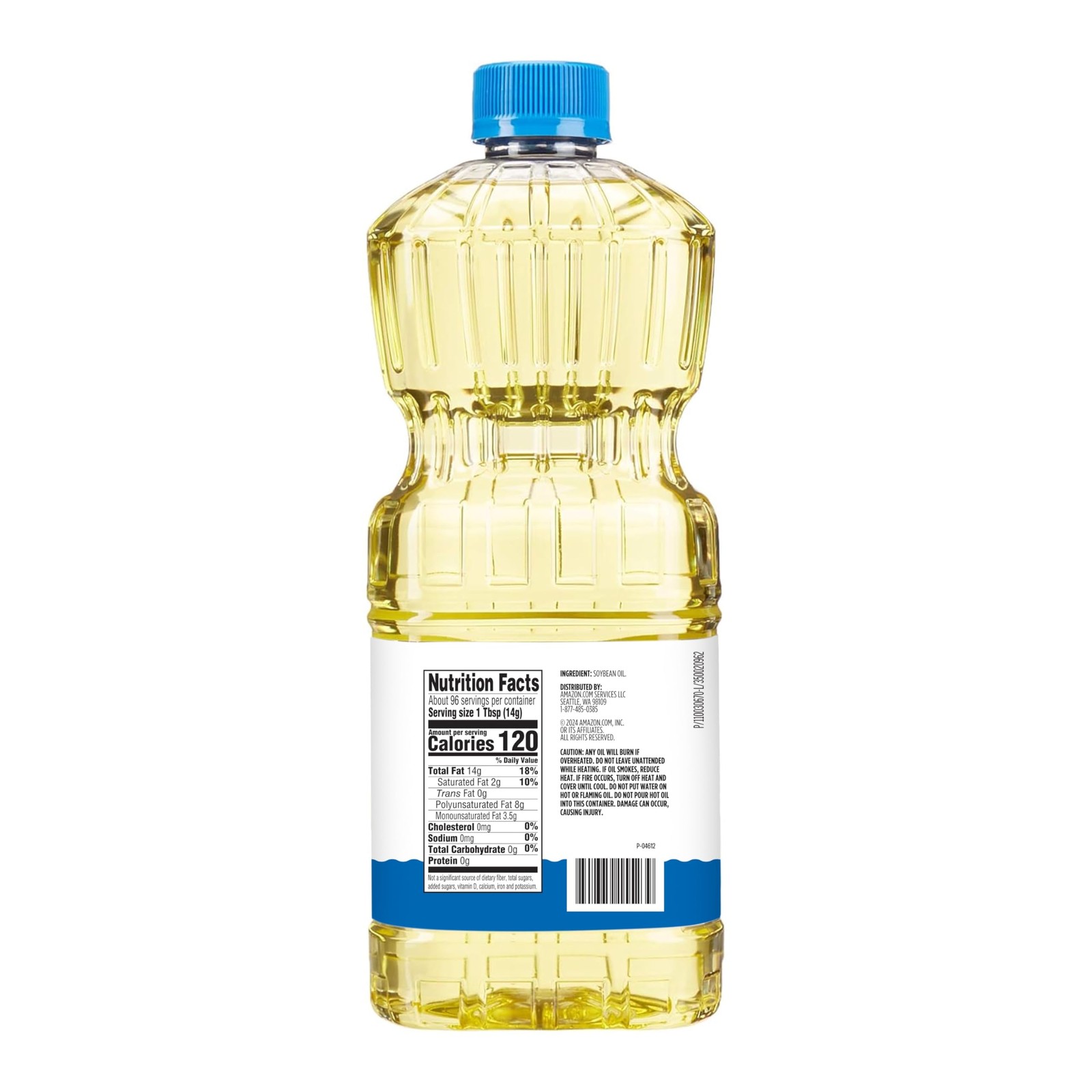 Amazon Grocery, Vegetable Oil, 48 Fl Oz 48 (Pack of 1)
