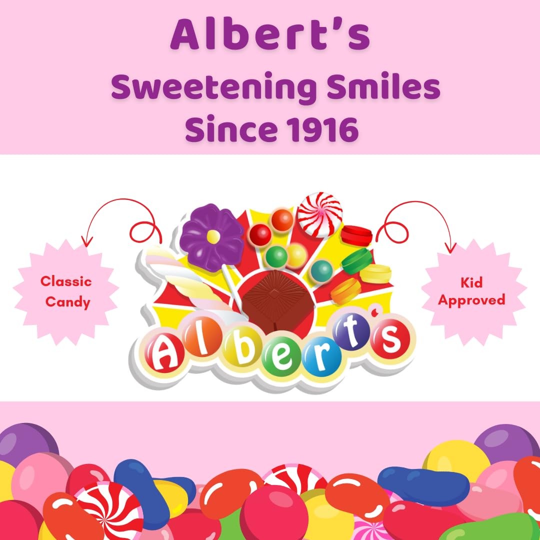 ALBERT’S Candy Assorted Fruit Chews Candy, 240 Count (Pack of 1),