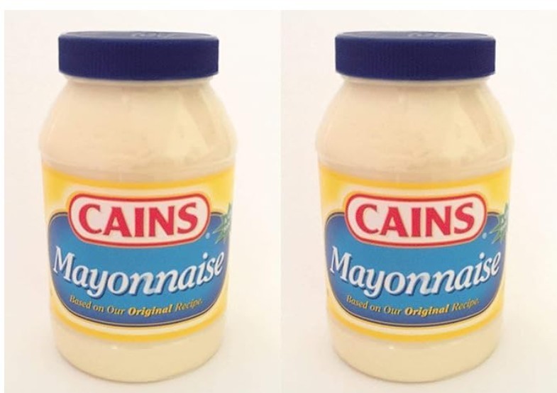 Two (2) Jars CAINS Mayonnaise Mayo 30 oz Food Condiment ** FREE SHIPPING **