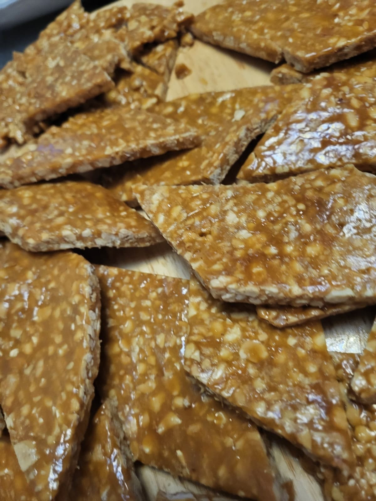 Gourmet Peanut Brittle Candy -Ghana Style nkatie cake. All Ages Friendly 8 oz