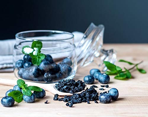 Organic Dried Blueberries – Non-GMO, Kosher, Raw, Vegan – by Food To Live