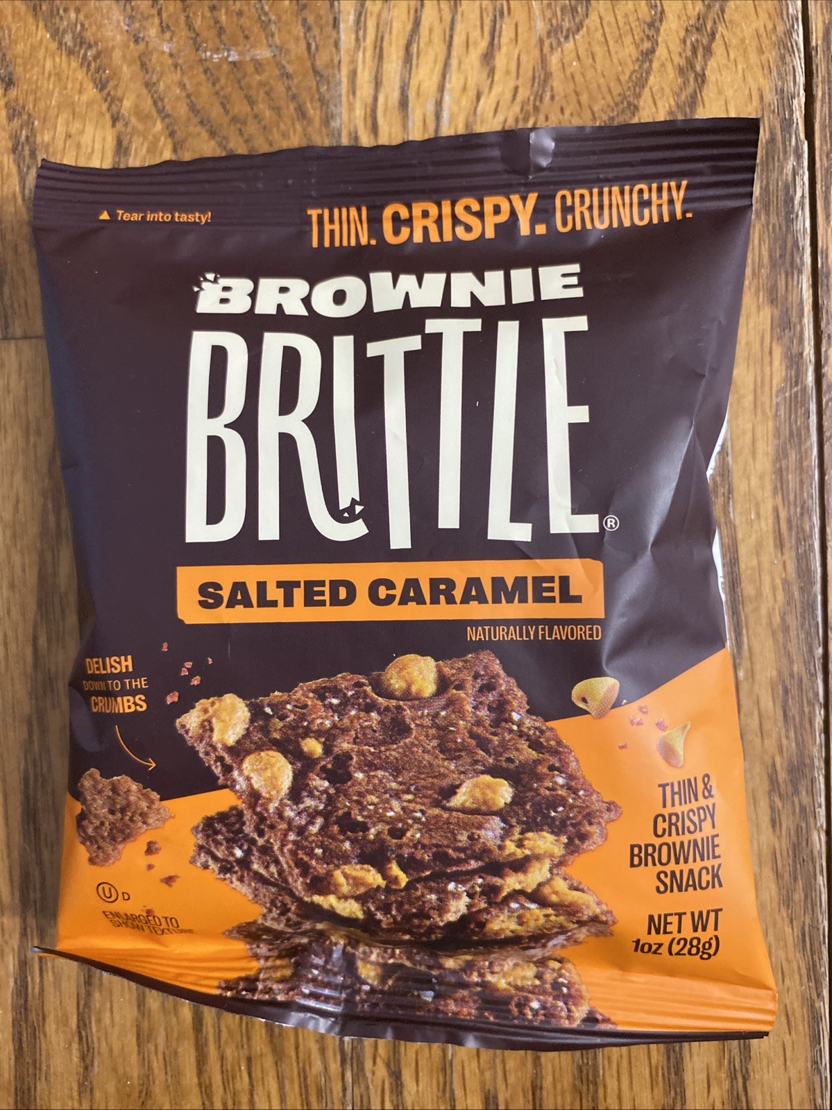 Lot Of 36 – Sheila G’s Salted Caramel Brownie Brittle 1 Oz Each – 4/4/26